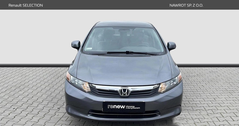 Honda Civic cena 32900 przebieg: 108975, rok produkcji 2012 z Górowo Iławeckie małe 379